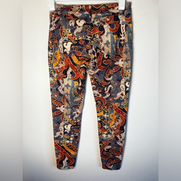 Peruvian Connection Sumatra Pants Abstract Multicolor Size 2 - Picture 5 of 7